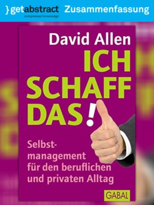 cover image of Ich schaff das! (Zusammenfassung)